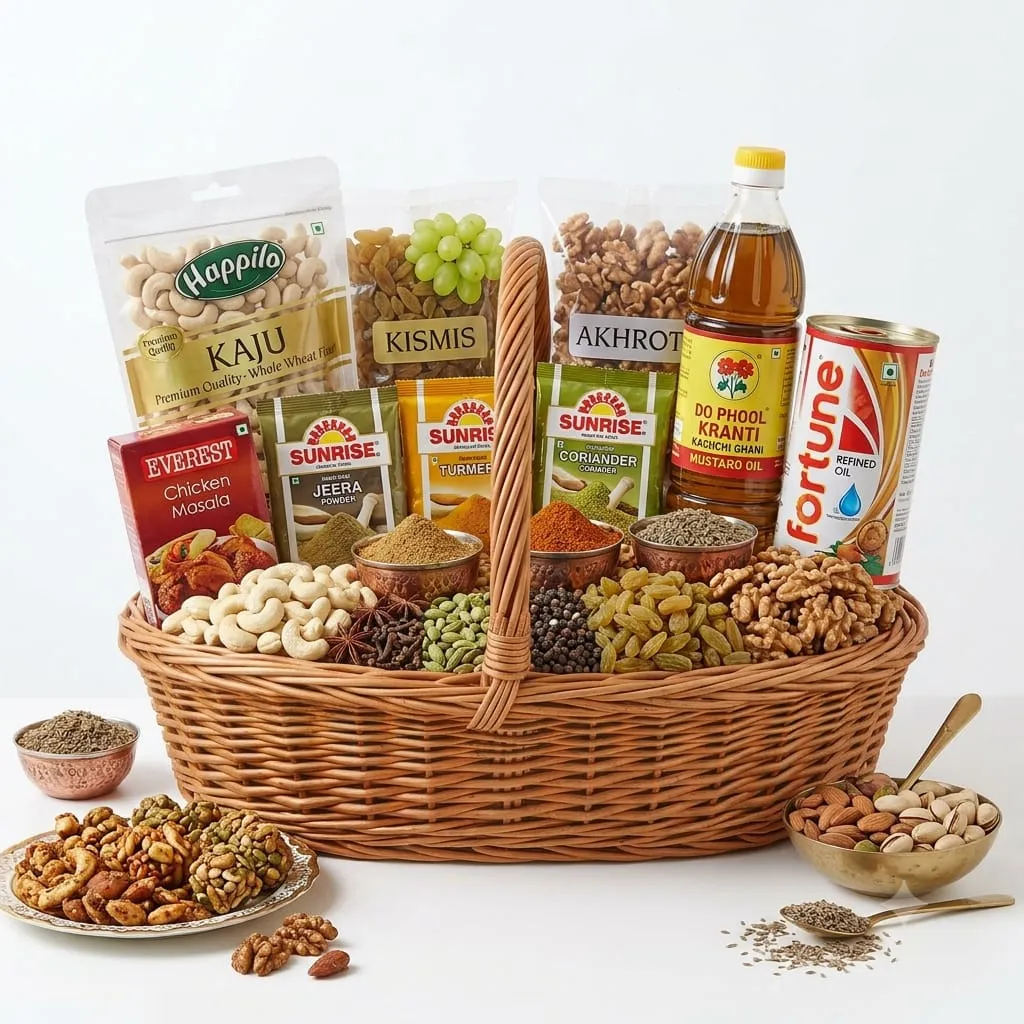 Dry Fruits, Masala & Oil