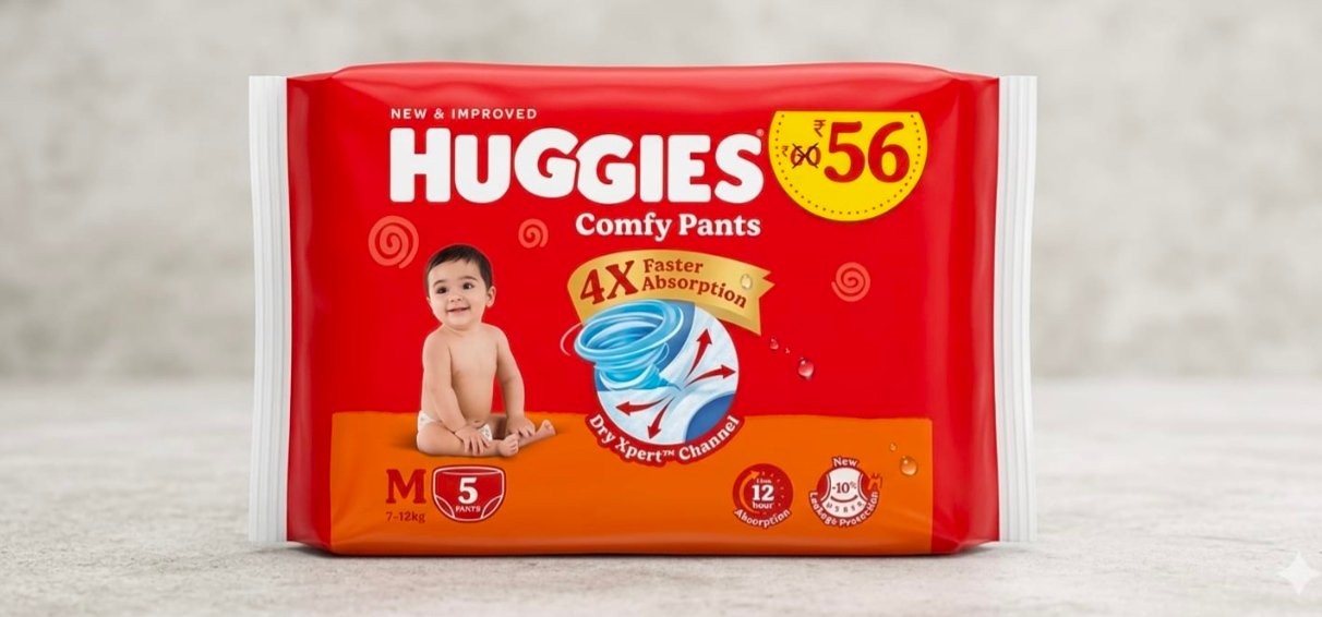 Diaper SizeM 