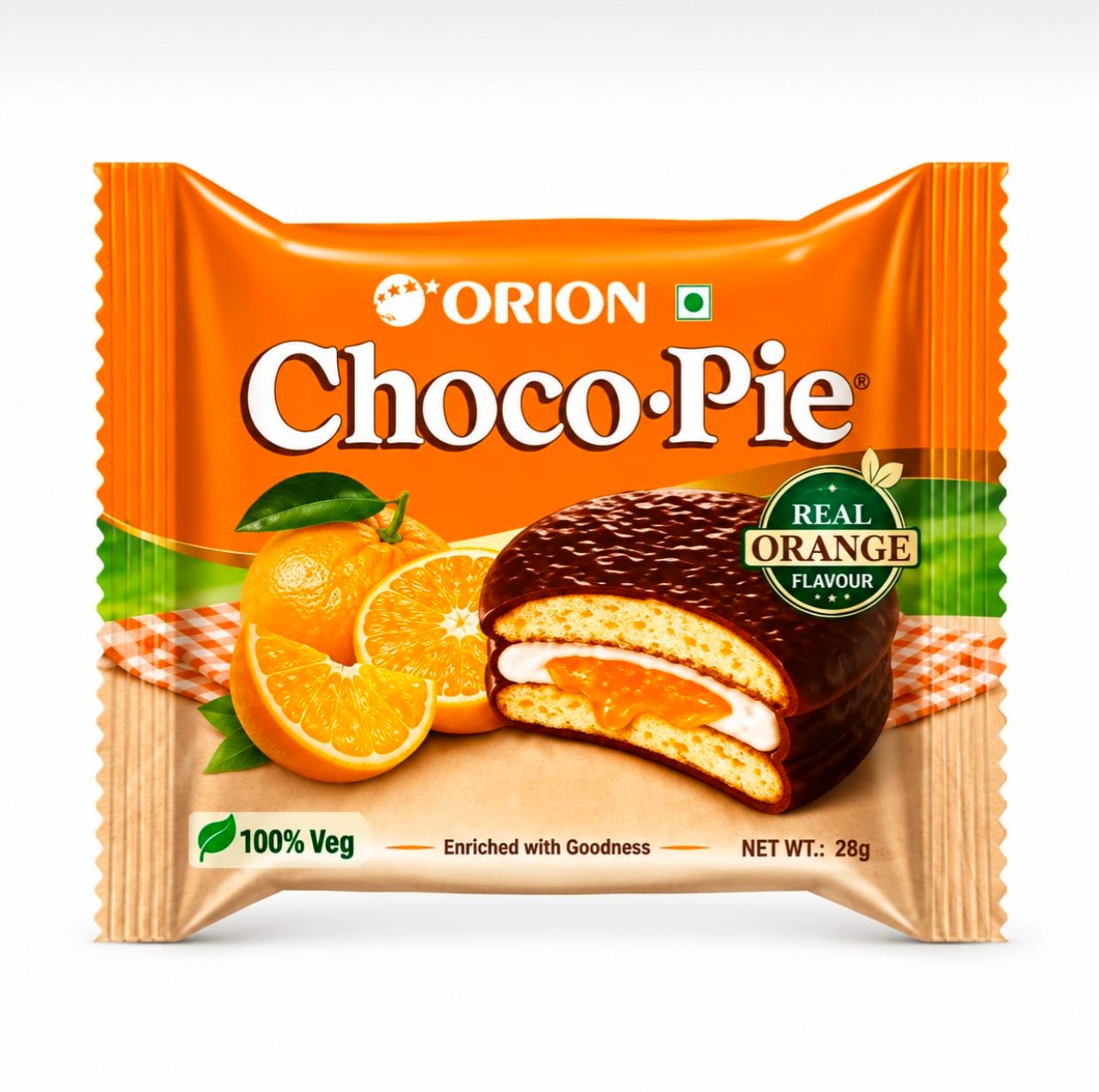 ORION Orange Choco Pie
