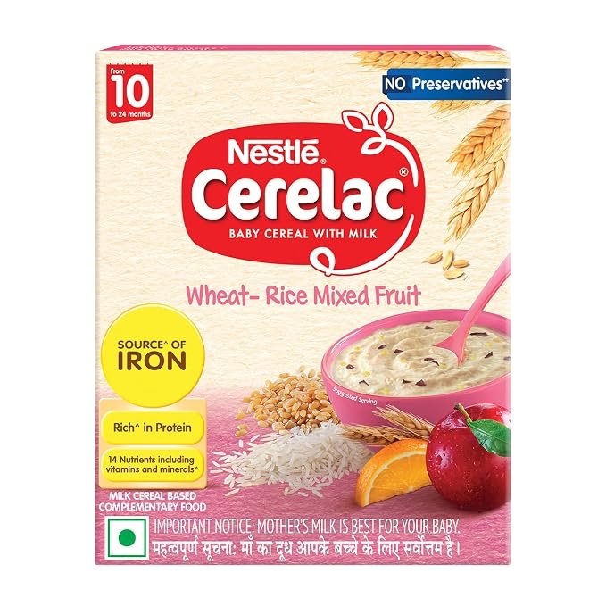 Cerelac Wheat  Apple Mixed Fruit 
