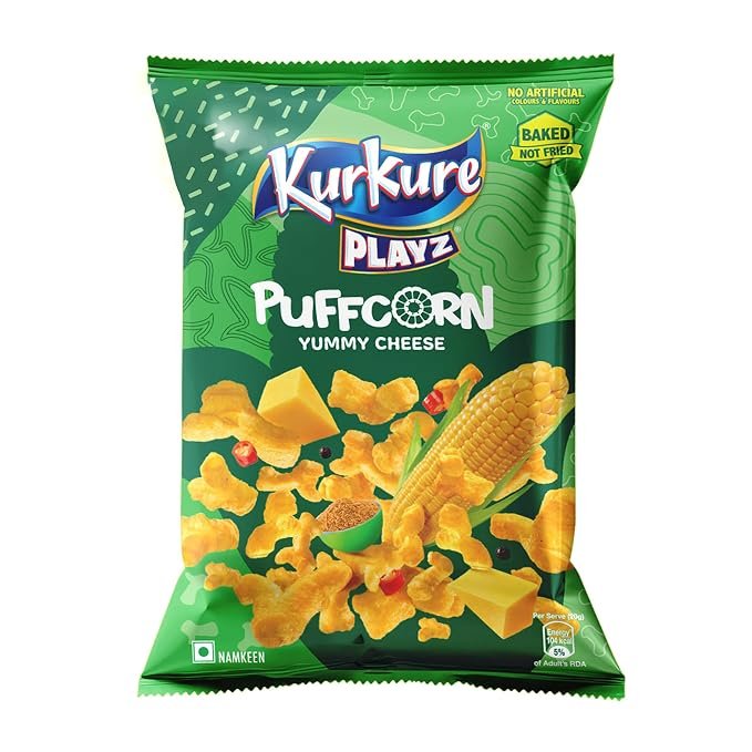 Kurkure Playz Puffcorn Yummy Cheese