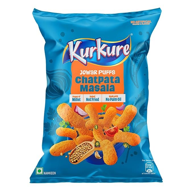 Kurkure Chatpata Masala Jowar Puffs 
