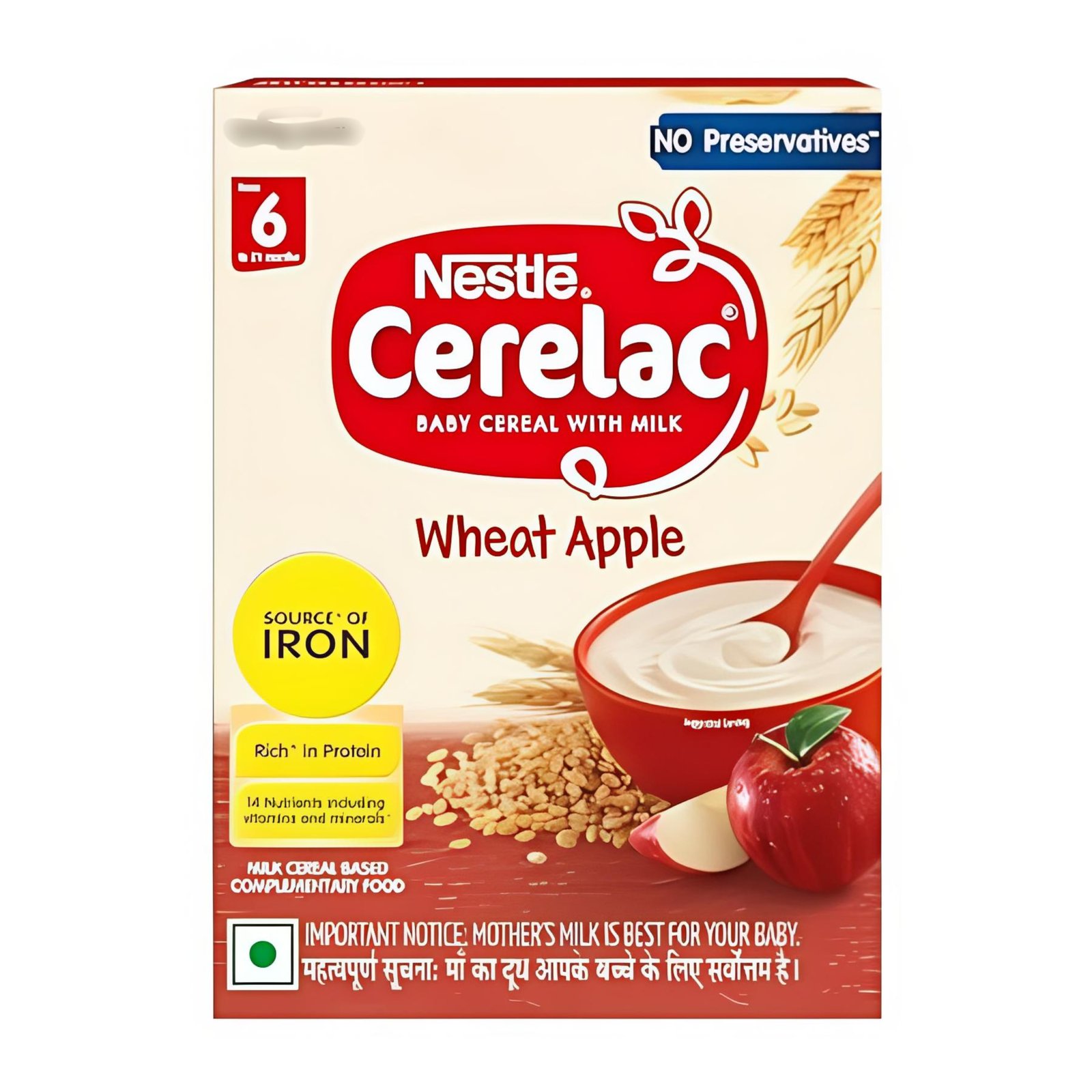 Cerelac Wheat Apple No6
